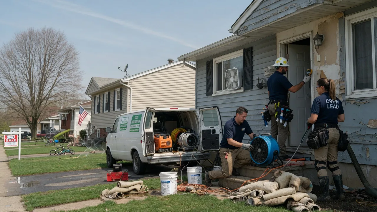 Flood Cleanup in Millburn, NJ near me